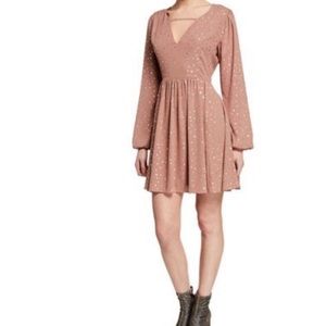 BCBGeneration star-pattern a-line dress